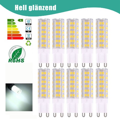 10x led 10w birne - g9,
