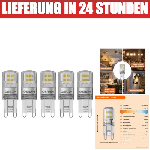Osram led stiftsockellampe - osram,