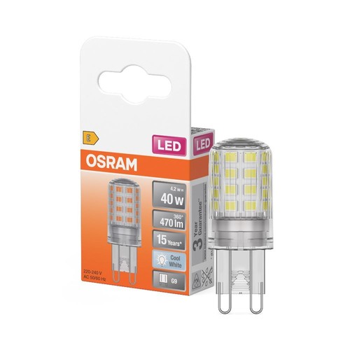 Osram led stiftsockel lampe - g9,